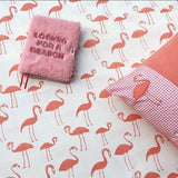 Pink Flamingo Double Bedsheet