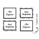 Transparent Labels - Stamp Frame