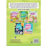 Pop-Out Dinosaurs World- With 3D Models Colouring Stickers