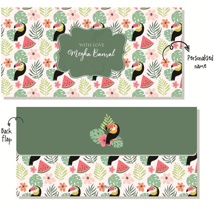 Personalized Envelope-Tropical Toucan