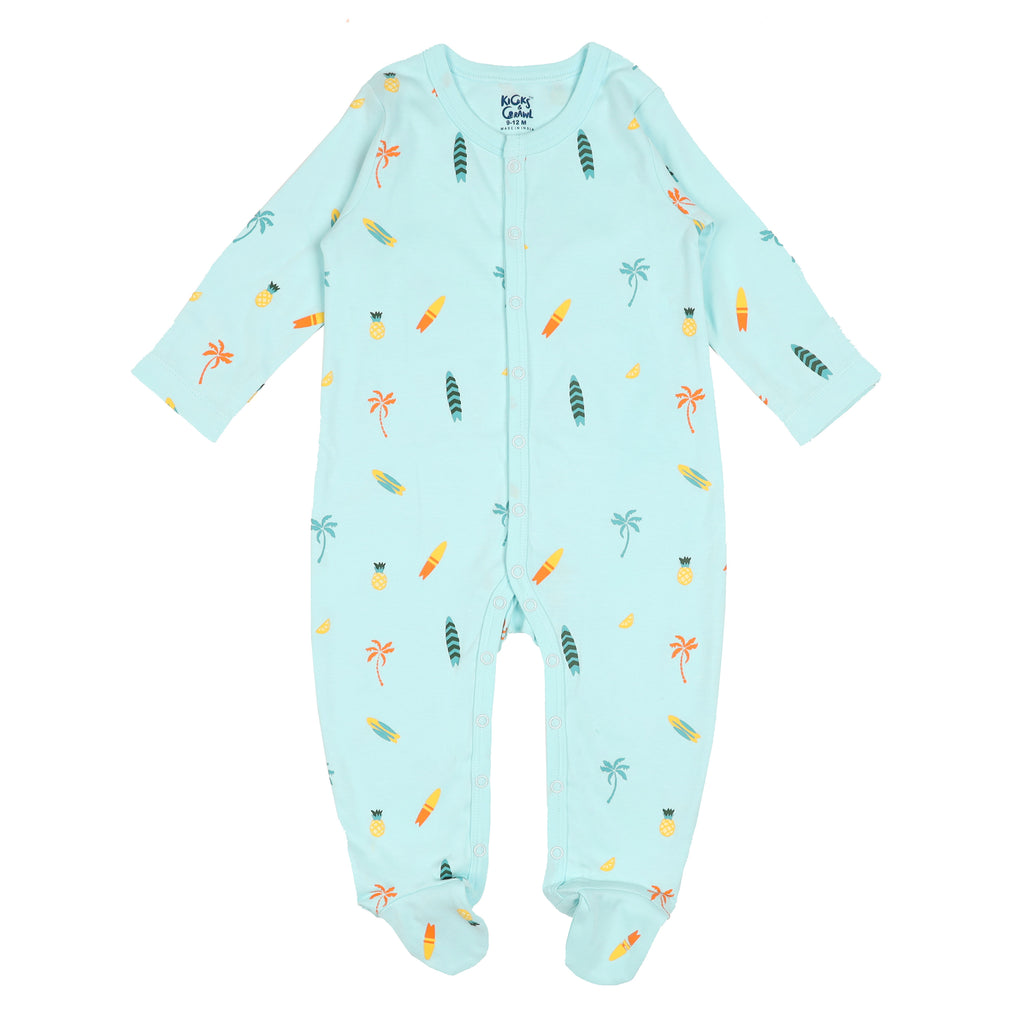 Surfer Baby Sleepsuits- 2 Pack