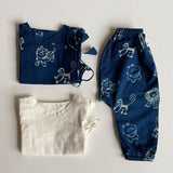 Unisex Organic Zoo Bag - Zoo And White Angrakha + Zoo Pants