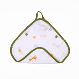 Fun in Forest Reversible Organic Wash Cloth (Pack of 3)