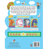 Farm Activity and Colouring Book- Die Cut Animal Shaped Book