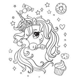 My Unicorn Colouring Book for Children Age 2 -7 Years