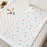 Cute Bunny Organic Crib sheet