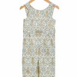 Embroidered Girls Jumpsuit
