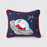 Santa In UFO Pillow