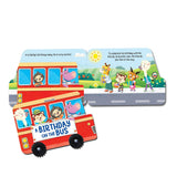 A Birthday on the Bus - A Shaped Board book with Wheels