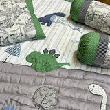 Baby Dino Crib Set With Quilt
