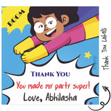 Thank you Labels - Superkid