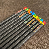 Personalised pencils - black