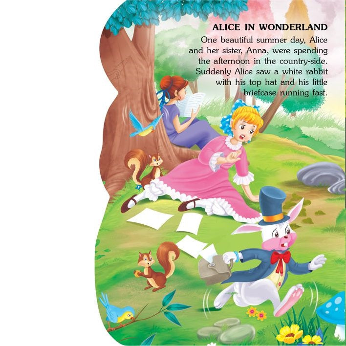 Wonderful Story Board book- Alice In Wonderland